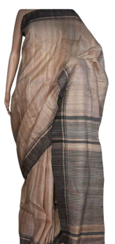 Pure Tussar Ghicha Silk Saree SILK ZONE